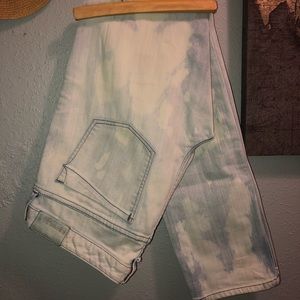 Express distress skinny jeans. Size 10